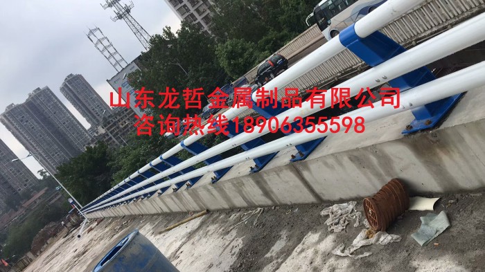 橋梁防撞護欄，防撞立柱